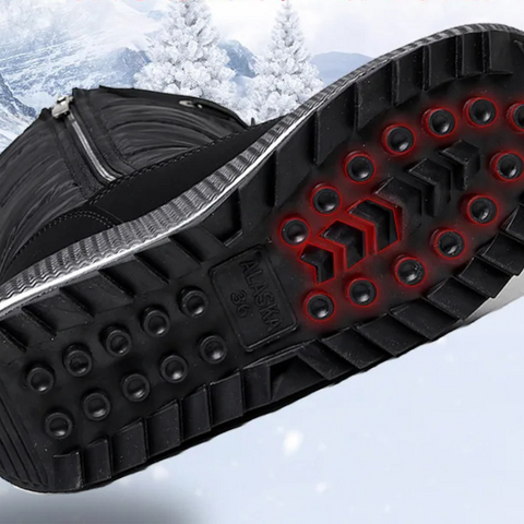 Wasserdichte Schneestiefel mit Reißverschluss