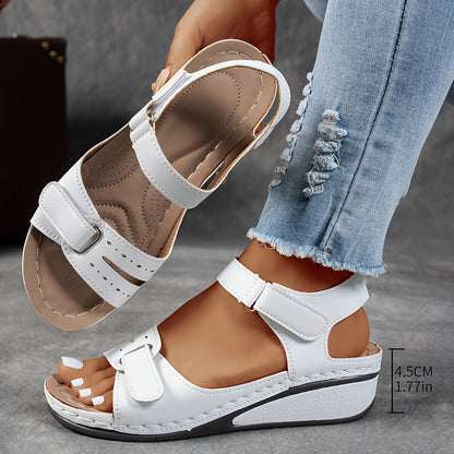 Damen Orthopädische Sandalen Mit Verstellbaren Riemen Und Gepolsterter Sohle