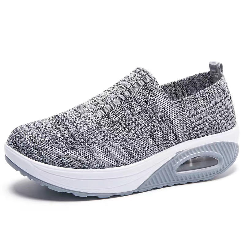 Damen Orthopädische Slip-On Sneaker Mit Fußgewölbeunterstützung Und Rutschfester Sohle
