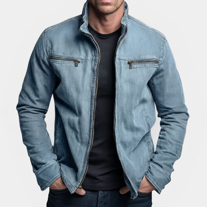 Vintage-Jacke mit Reißverschluss für Herren