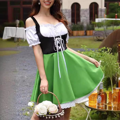 Dirndl Damen Oktoberfest Kleid Trachtenkleid für die Wiesn festlich elegant