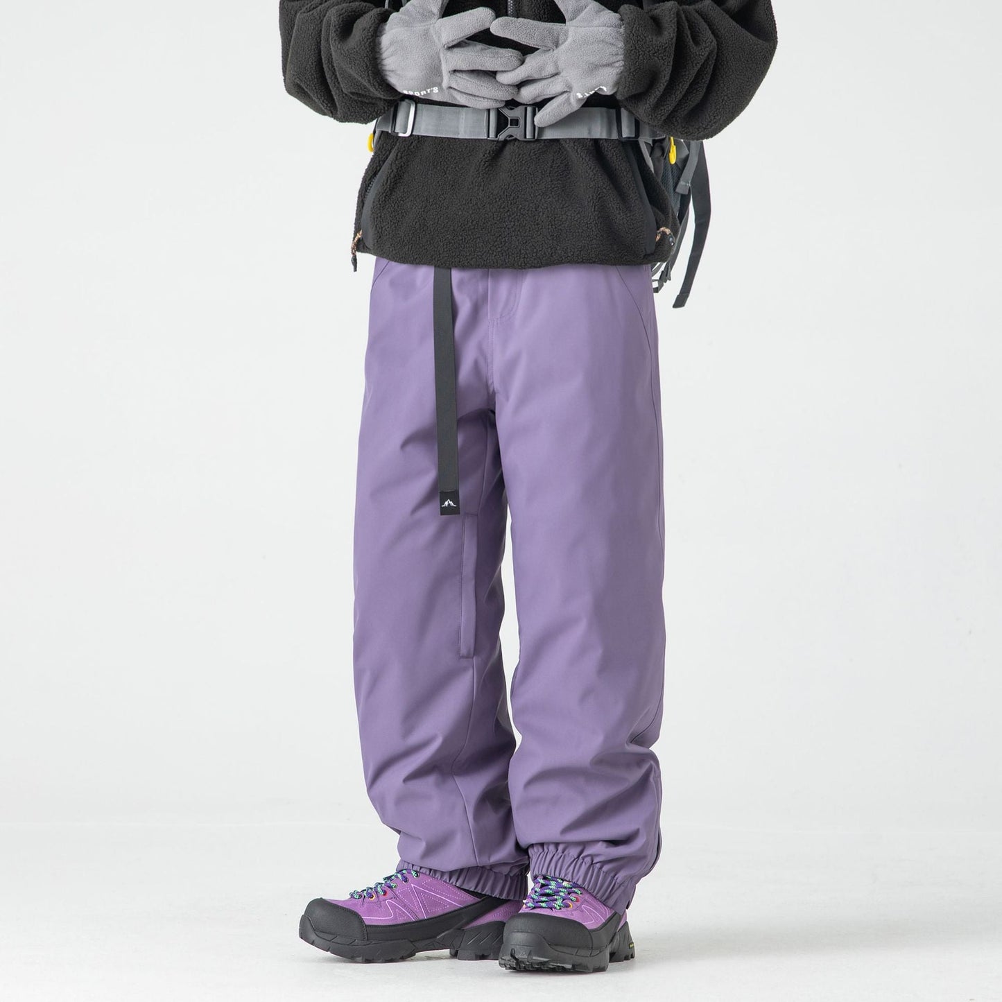 Herren Skihose mit Fleecefutter und Hardshell-Design in mittlerer Taille