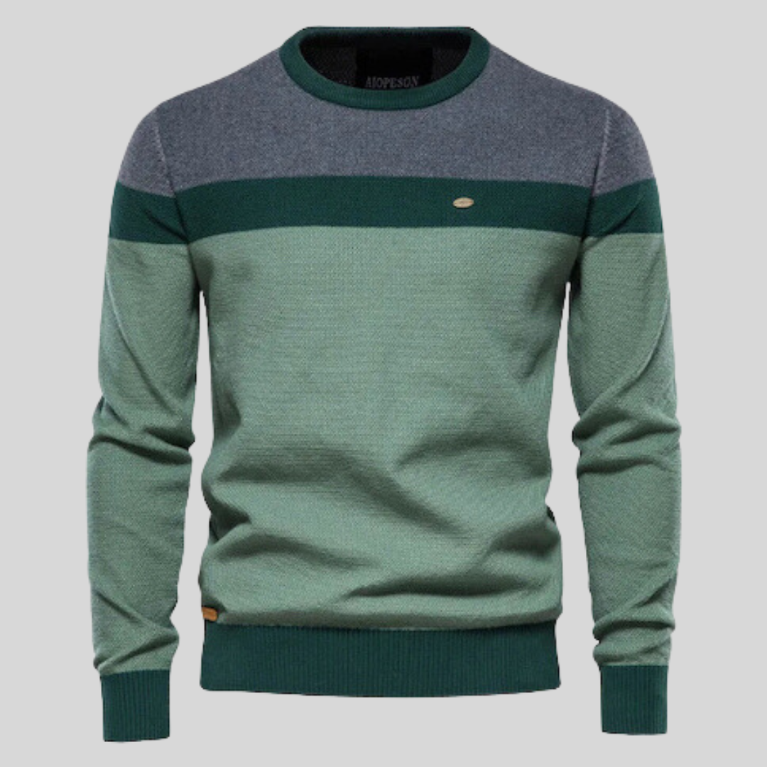 Herren Pullover Langarm Regular Fit