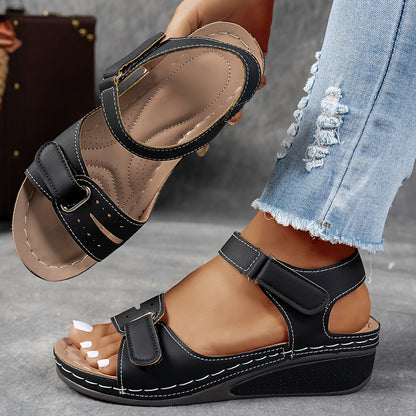 Damen Orthopädische Sandalen Mit Verstellbaren Riemen Und Gepolsterter Sohle