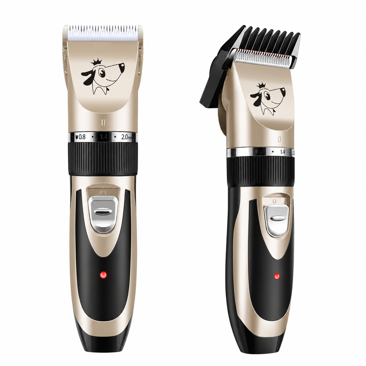 Lautloser Felltrimmer für Hunde – Präzis & Kabellos