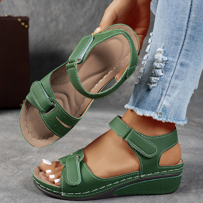Damen Orthopädische Sandalen Mit Verstellbaren Riemen Und Gepolsterter Sohle