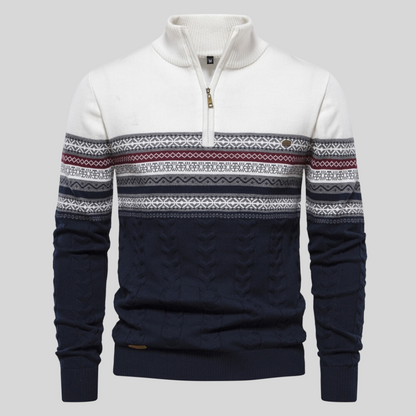 Herren Pullover Langarm Rundhals