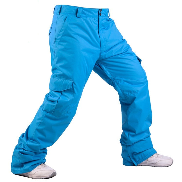 Herren Skihose Atmungsaktives Isoliertes Design Mit Lockerer Passform