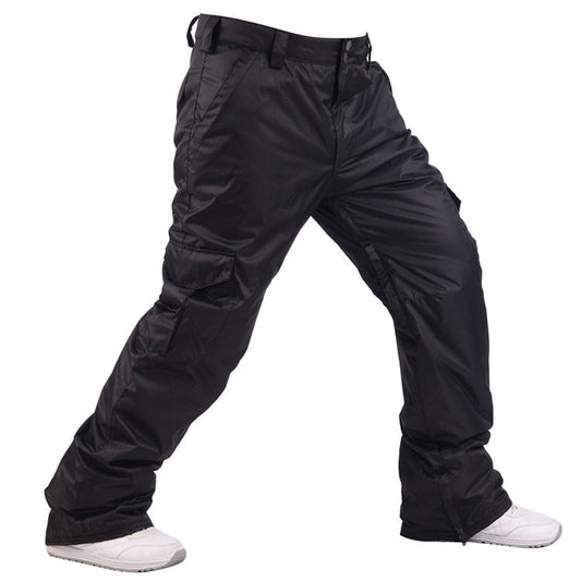 Herren Skihose Atmungsaktives Isoliertes Design Mit Lockerer Passform