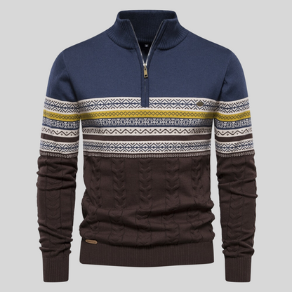 Herren Pullover Langarm Rundhals
