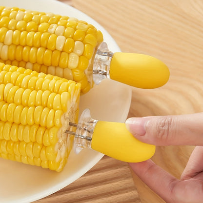 Edelstahl-Maishalter für sicheres und einfaches BBQ-Servieren