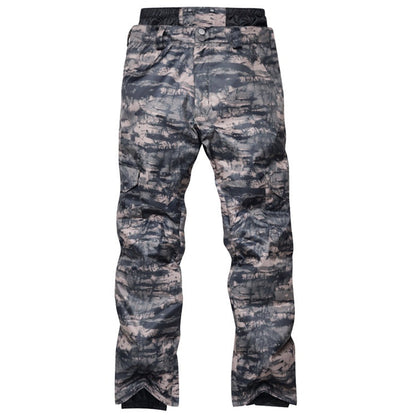 Herren Skihose Atmungsaktives Isoliertes Design Mit Lockerer Passform