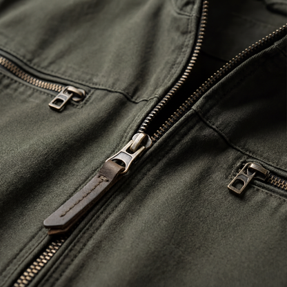 Vintage-Jacke mit Reißverschluss für Herren