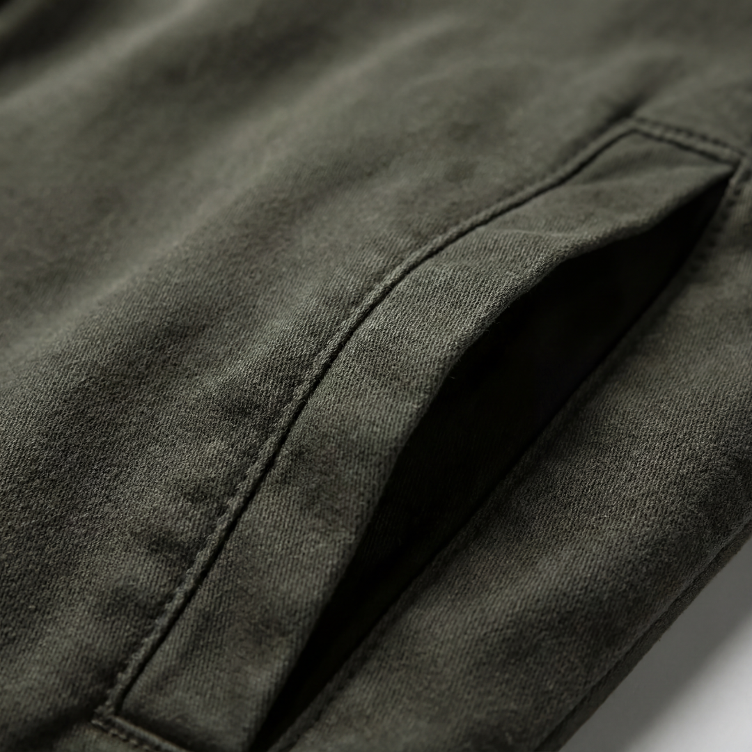 Vintage-Jacke mit Reißverschluss für Herren