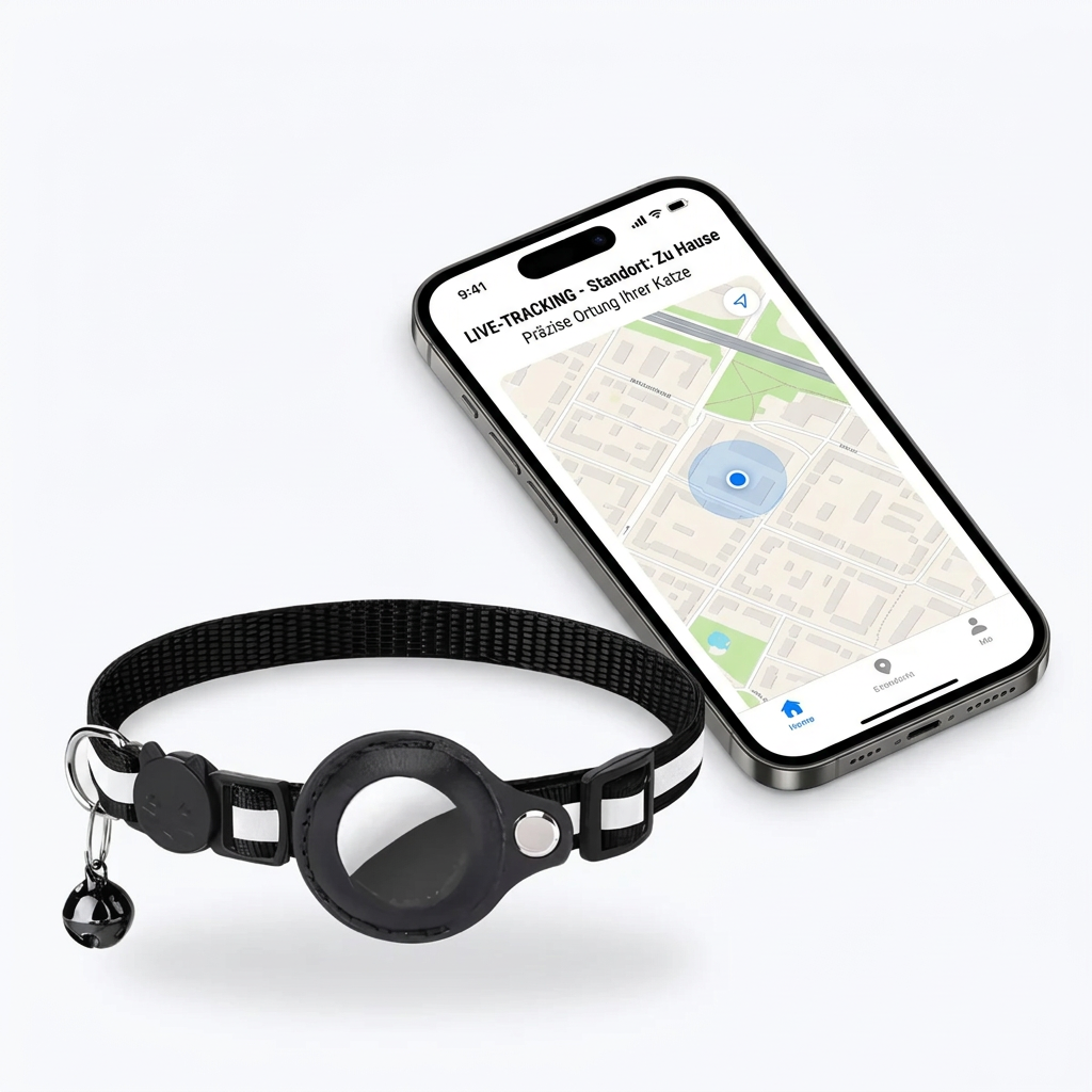 GPS-Halsband für Katzen – Live-Tracking & Sicherheit