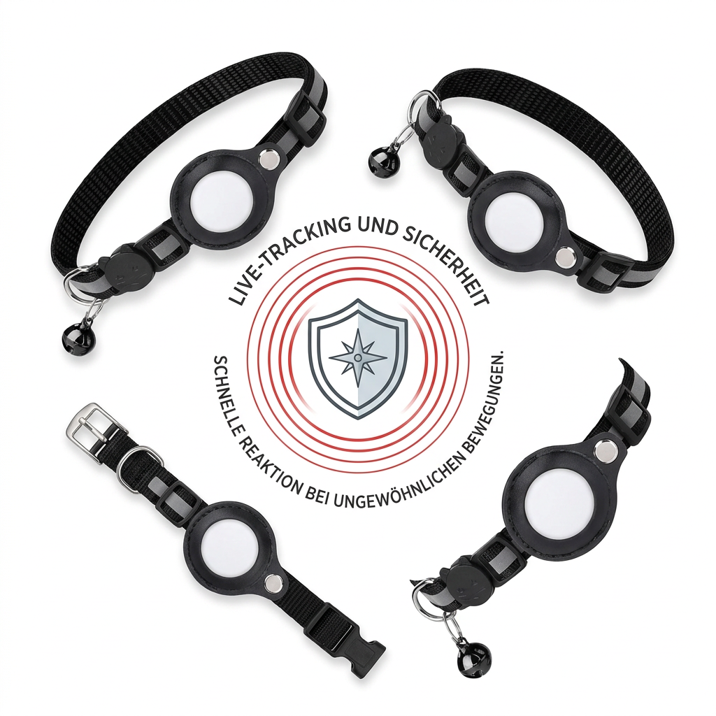 GPS-Halsband für Katzen – Live-Tracking & Sicherheit
