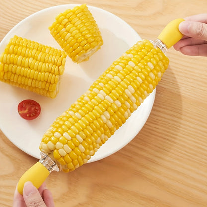 Edelstahl-Maishalter für sicheres und einfaches BBQ-Servieren