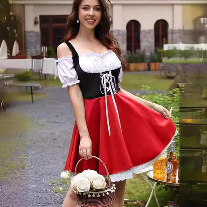 Dirndl Damen Oktoberfest Kleid Trachtenkleid für die Wiesn festlich elegant
