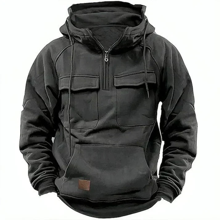 Herren Herbst-Winterjacke Klassische Passform Robustes Design