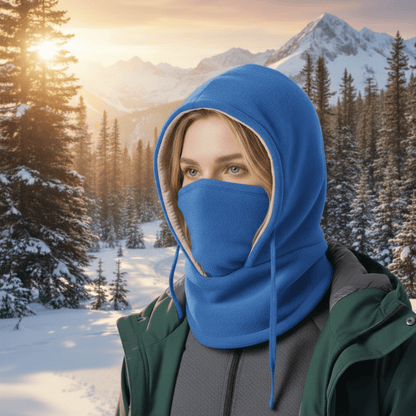 Wintermütze Mit Nackenschutz Und Winddichter Außenschicht