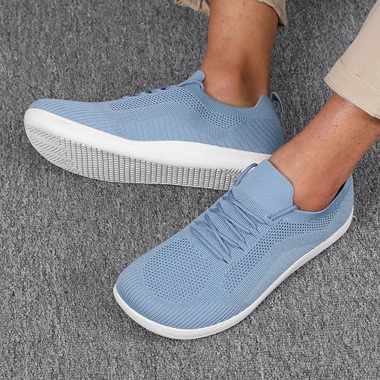 Herren Sneaker Aus Atmungsaktivem Mesh Mit Weiter Zehenbox Und Gepolsterter Innensohle