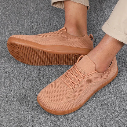 Herren Sneaker Aus Atmungsaktivem Mesh Mit Weiter Zehenbox Und Gepolsterter Innensohle