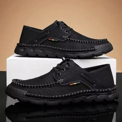 Herren Winter-Oxfords mit robuster Sohle und handgenähter Kante