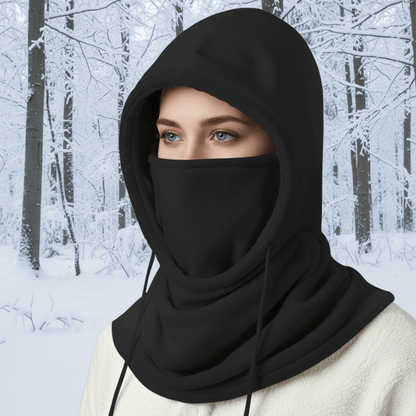 Wintermütze Mit Nackenschutz Und Winddichter Außenschicht