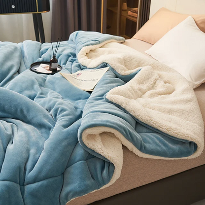Luxuriöse warme Fleece-Decke