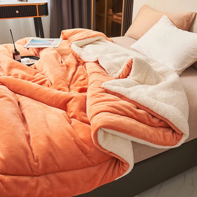 Luxuriöse warme Fleece-Decke