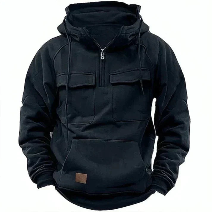 Herren Herbst-Winterjacke Klassische Passform Robustes Design