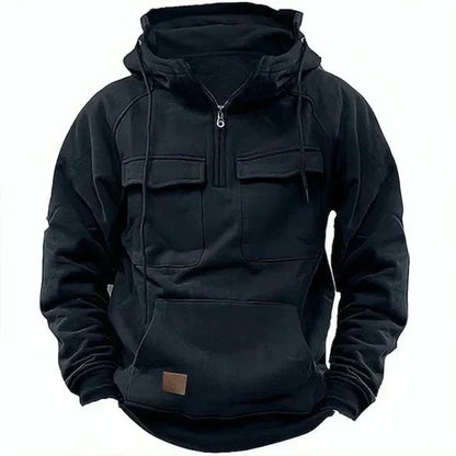 Herren Herbst-Winterjacke Klassische Passform Robustes Design