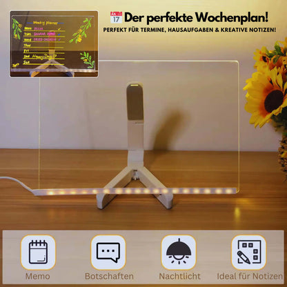 LED-Zeichentisch für kreative Lichtmalerei