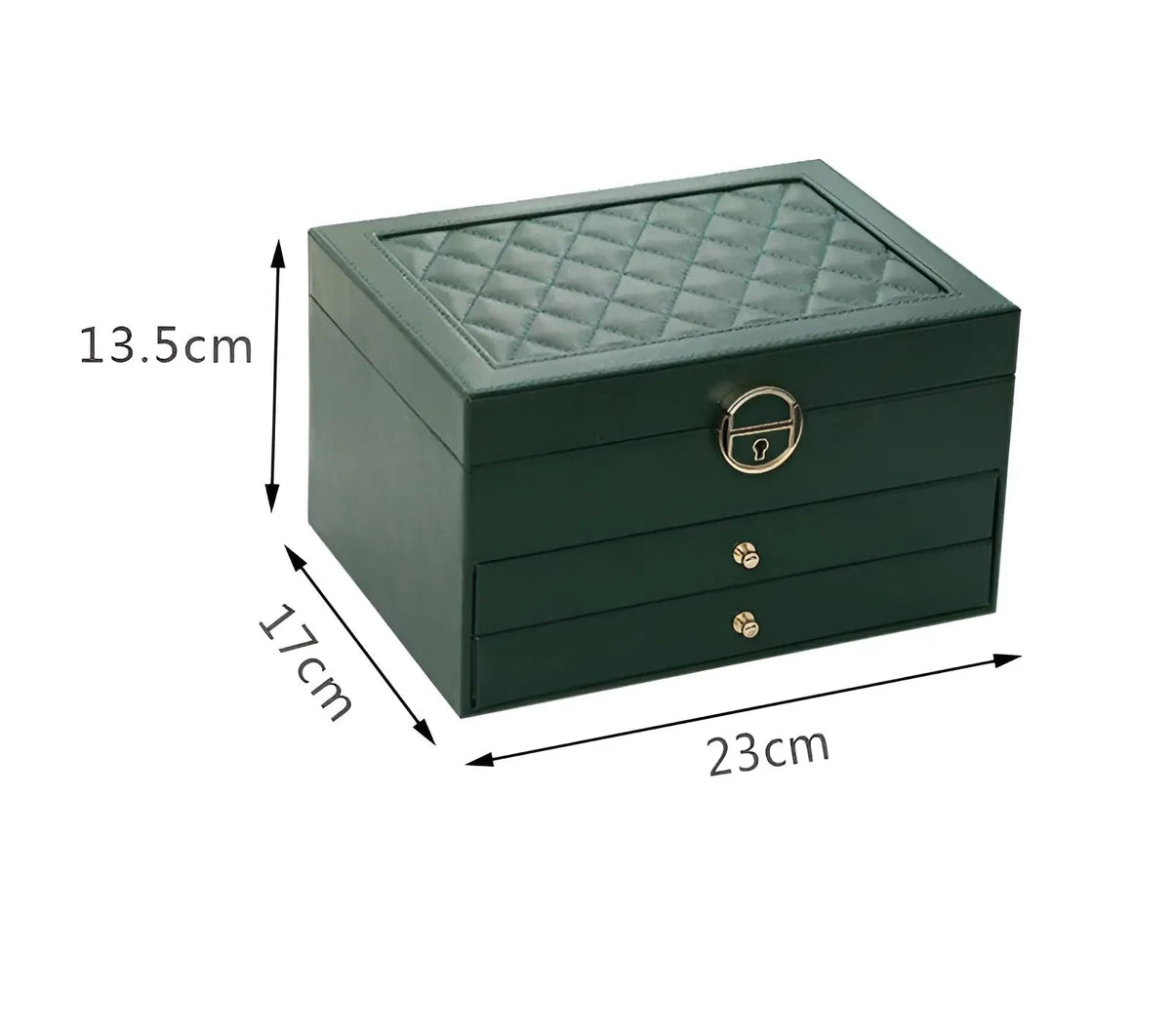 Luxuriöse Mehrschichtige Schmuckbox für Damen - Eleganz & Funktion