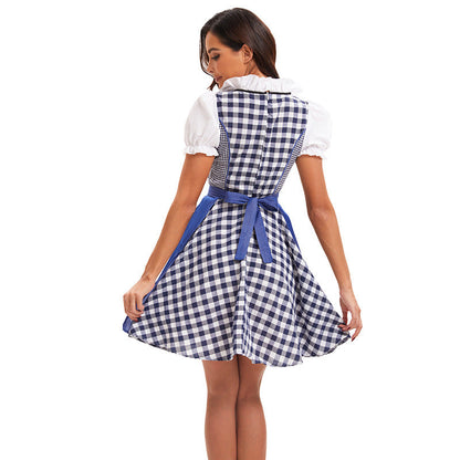 Dirndl Damen Oktoberfest Kleid Trachtenkleid im bayerischen Stil festlich