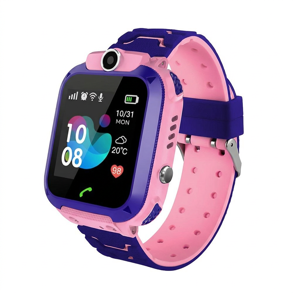 Kinder-Smartwatch mit GPS, Kamera, Telefonanrufe und SOS-Taste
