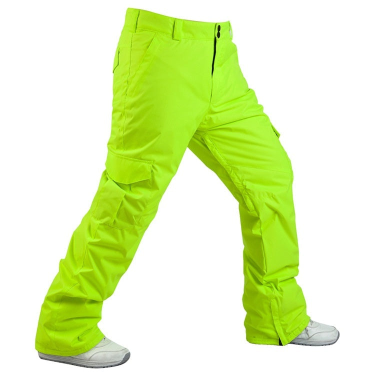 Herren Skihose Atmungsaktives Isoliertes Design Mit Lockerer Passform
