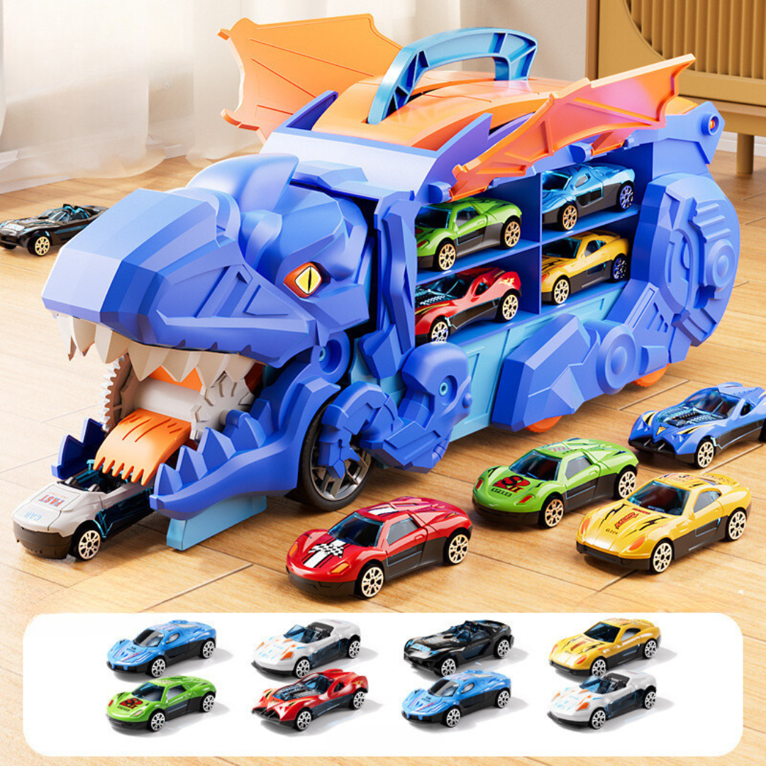 Dinosaurier Auto Truck - Transformer Spielzeug mit Lichteffekten
