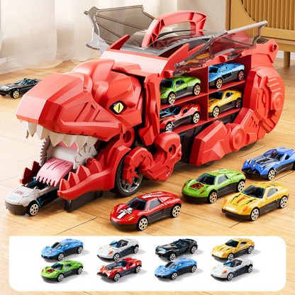 Dinosaurier Auto Truck - Transformer Spielzeug mit Lichteffekten
