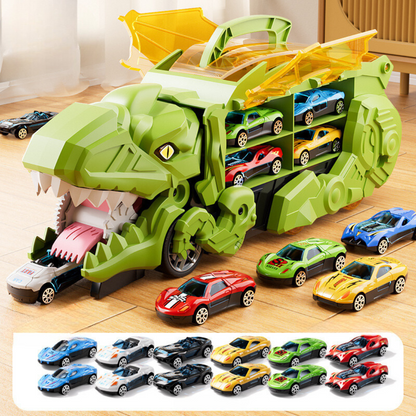 Dinosaurier Auto Truck - Transformer Spielzeug mit Lichteffekten