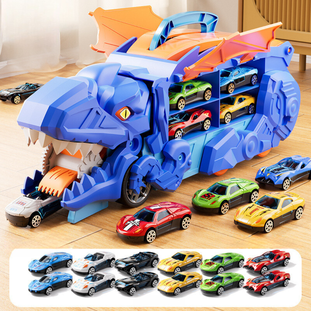 Dinosaurier Auto Truck - Transformer Spielzeug mit Lichteffekten