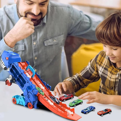 Dinosaurier Auto Truck - Transformer Spielzeug mit Lichteffekten