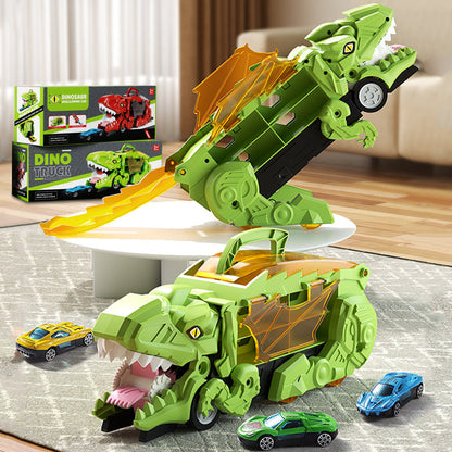 Dinosaurier Auto Truck - Transformer Spielzeug mit Lichteffekten