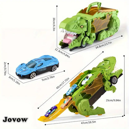 Dinosaurier Auto Truck - Transformer Spielzeug mit Lichteffekten