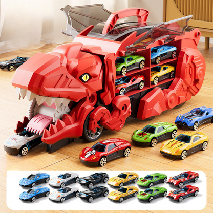 Dinosaurier Auto Truck - Transformer Spielzeug mit Lichteffekten
