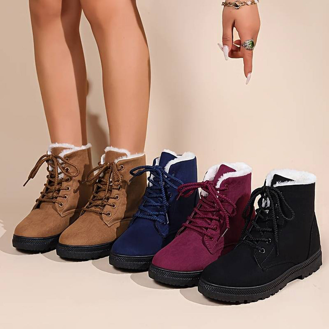 Damen Winterstiefeletten – Kuschelig warm & rutschfest für kalte Tage