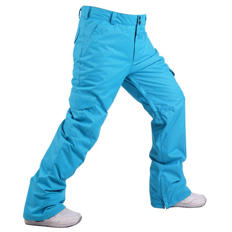 Herren Skihose Atmungsaktives Isoliertes Design Mit Lockerer Passform
