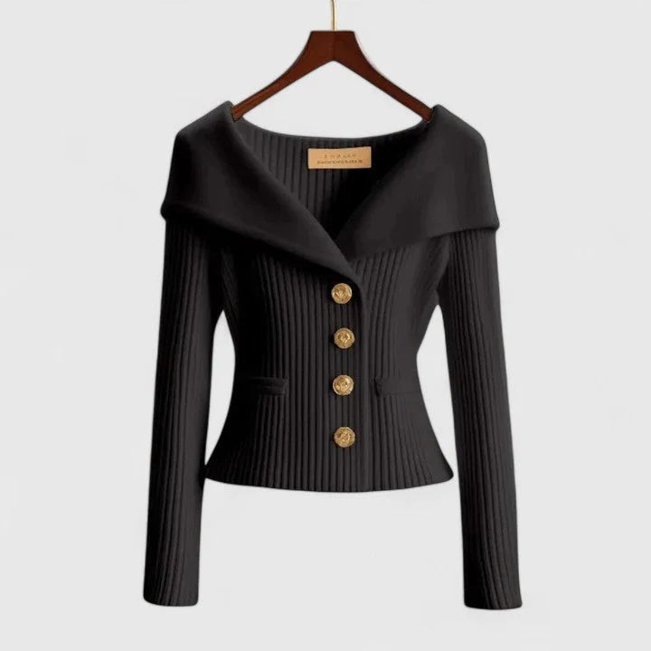 Eleganter Langarm-Cardigan für Damen