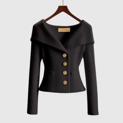 Eleganter Langarm-Cardigan für Damen