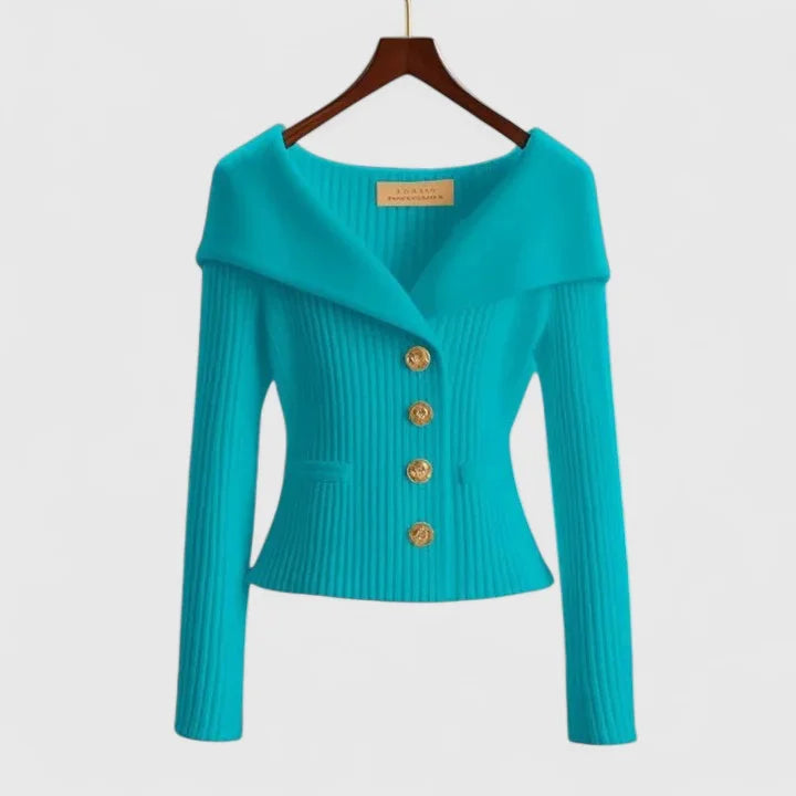 Eleganter Langarm-Cardigan für Damen